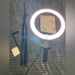 Diva Ring Light 19" Tripod Stand - Professional Studio Lighting Kit